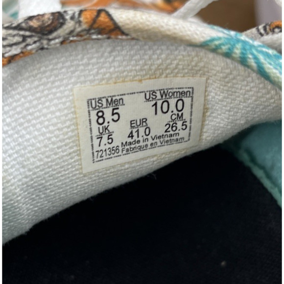 Vans Mens Size 8.5 Discovery Comfycush Era Project Cat Multicolor Tiger Sneakers - Picture 8 of 8